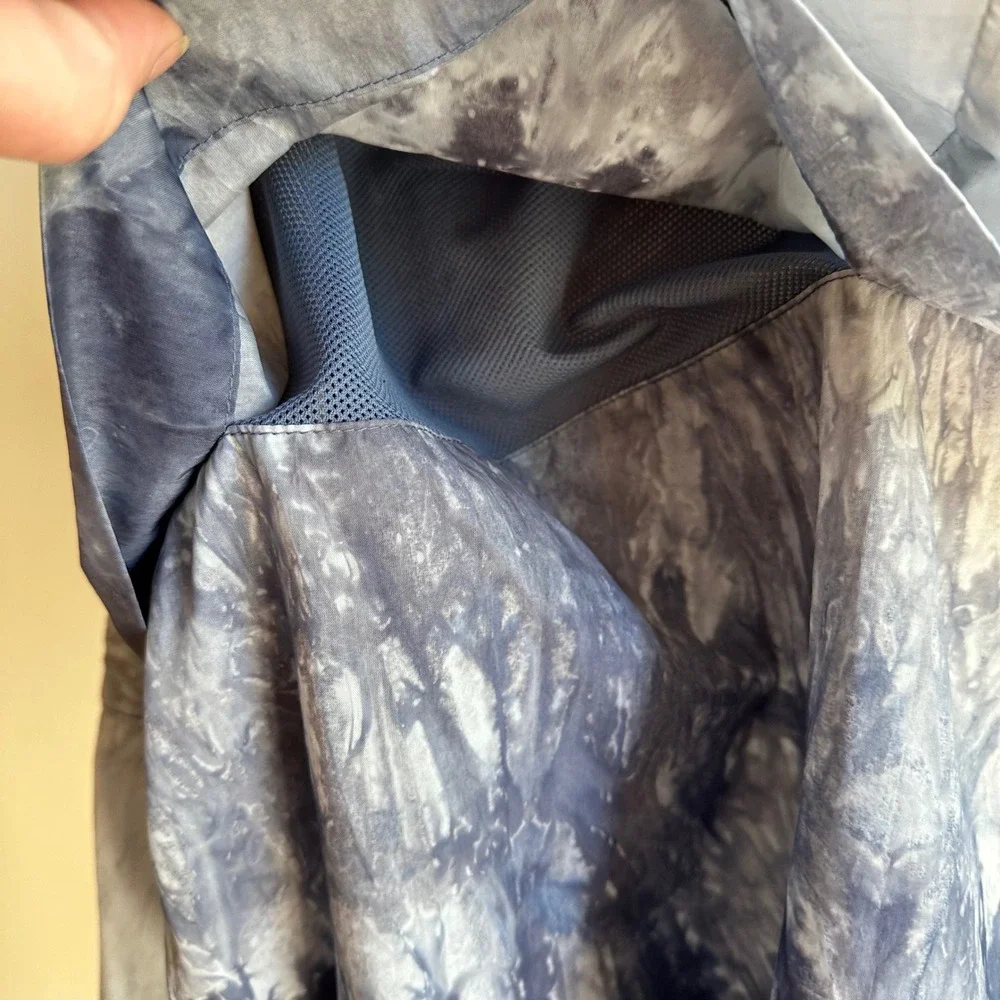 Nike Tie Dye Woven Wave Dye Anorak Jacket Pullover Windbreaker Women's Small‎